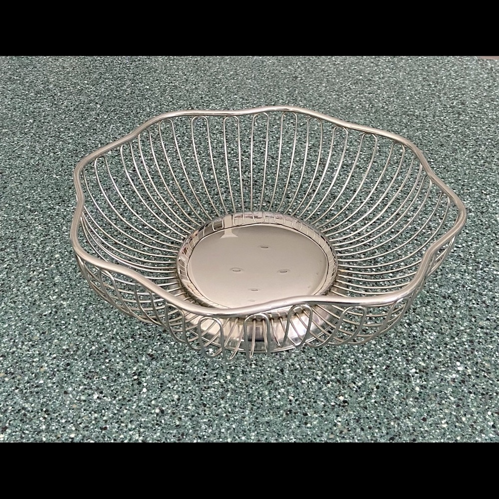 Silver Plated Basket